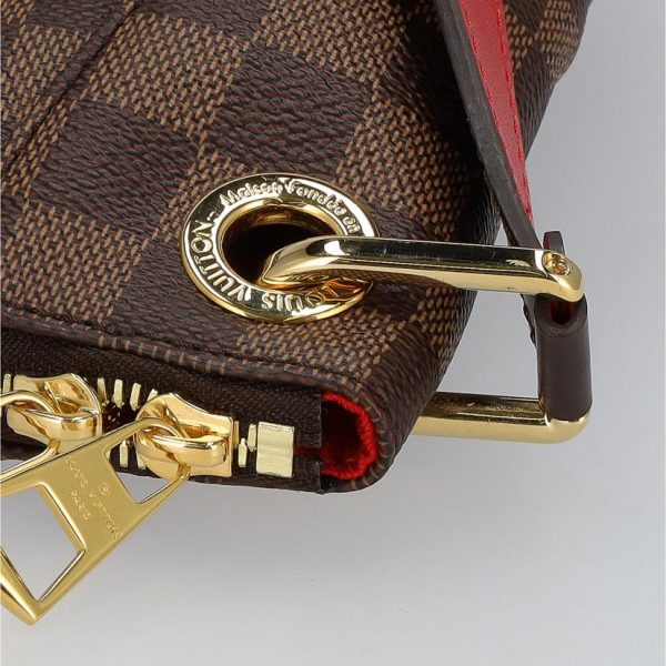 08292 7 Louis Vuitton South Bank Damier Ebene Brown