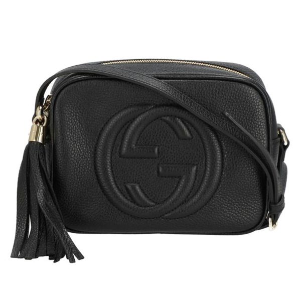 08308 1 Gucci Soho Shoulder Brown