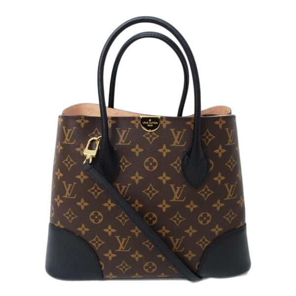 09220 1 Louis Vuitton Flandrine Monogram Handbag Brown