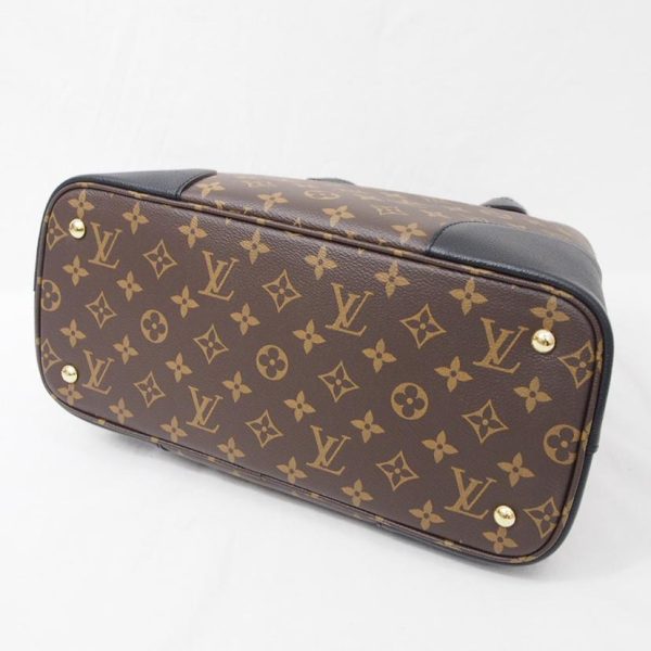 09220 3 Louis Vuitton Flandrine Monogram Handbag Brown