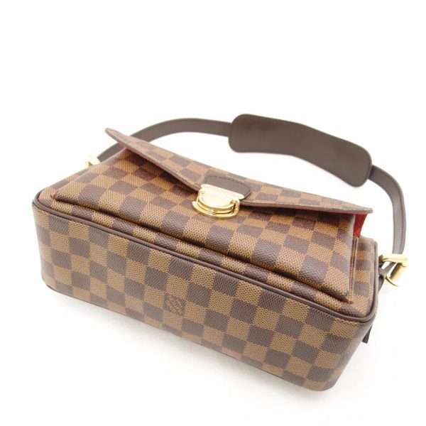 09470 3 Louis Vuitton Ravello Damier Ebene Bag Brown