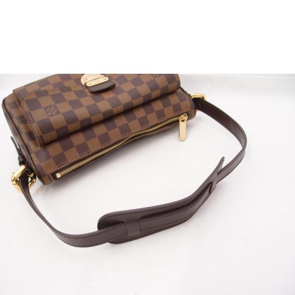 09470 4 Louis Vuitton Ravello Damier Ebene Bag Brown