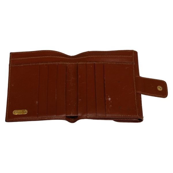 1 0134503 10 Fendi Pecan Bifold Wallet Leather Brown