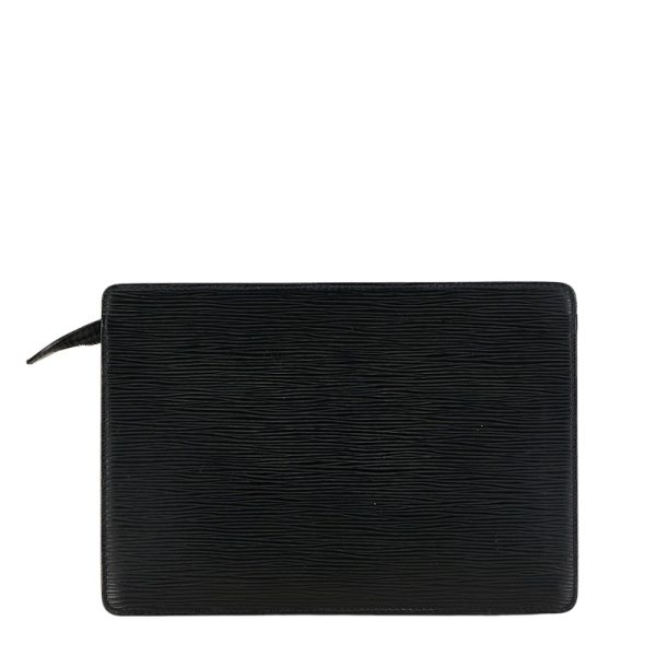 1 0156266 3 Louis Vuitton Pochette Homme Clutch Bag Noir Black