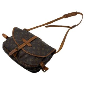 1 Louis Vuitton Reporter PM Shoulder Bag Brown