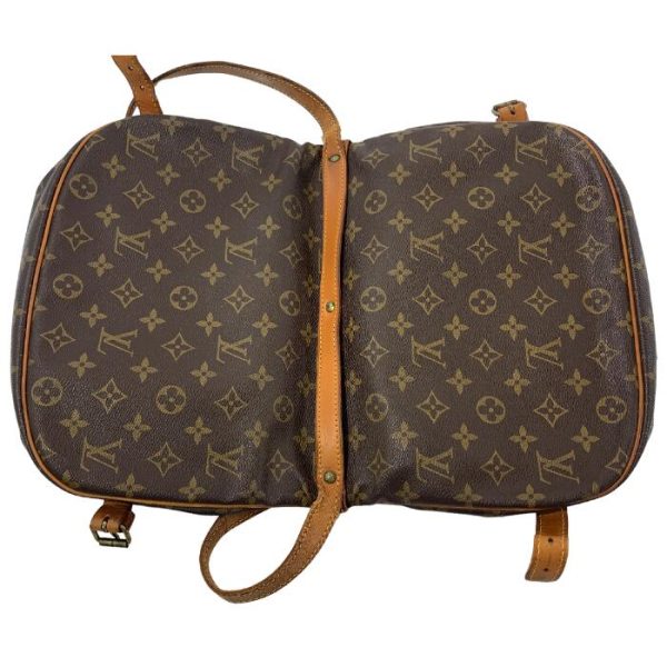 10 Louis Vuitton Saumur 30 Monogram Shoulder Brown