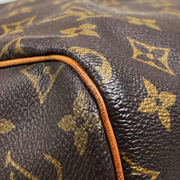 1000043985493 13 Louis Vuitton Sack Souple 55 Monogram Boston Bag Brown