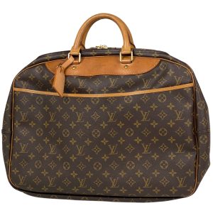 1000045015402 11 Louis Vuitton Olaf PM Damier Ebene Canvas Shoulder Bag Brown