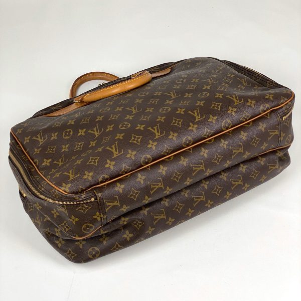 1000045015402 12 Louis Vuitton Alize 24H Boston Bag Monogram Brown