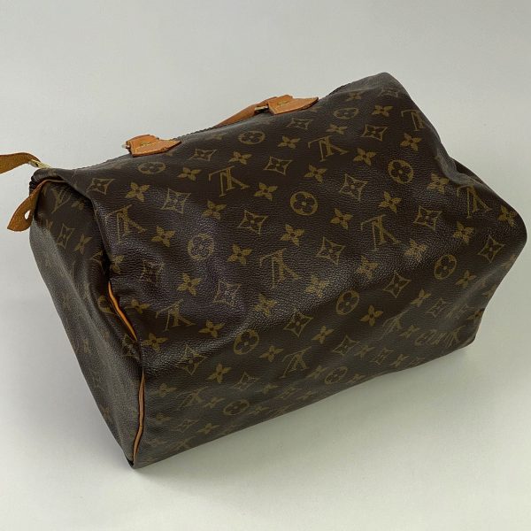 1000046539181 12 Louis Vuitton Speedy 30 Boston Bag Monogram Brown