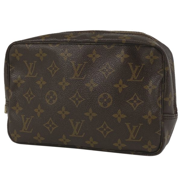 1000047534857 11 Louis Vuitton Truth Toilette 23 Cosmetic Pouch Monogram Brown