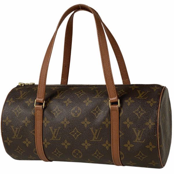 1000047536905 11 Louis Vuitton Papillon 30 Barrel Bag Monogram Brown