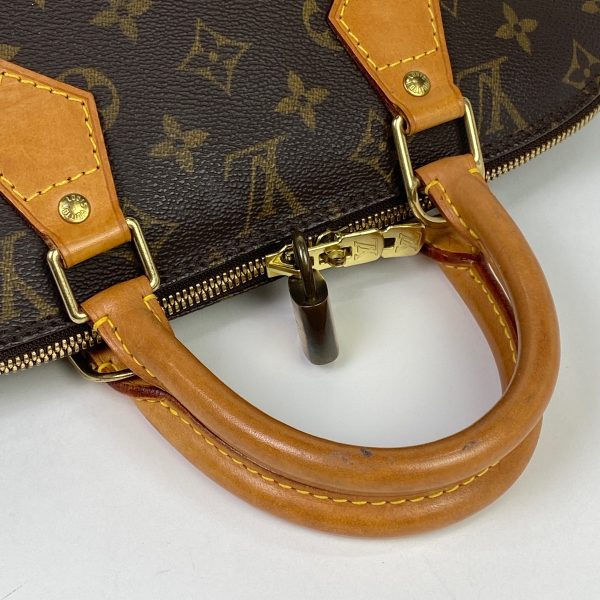 1000047703338 18 Louis Vuitton Alma Handbag Monogram Brown