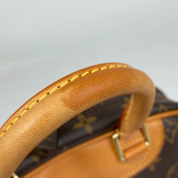 1000047708166 15 Louis Vuitton Trouville Monogram Boston Bag Brown