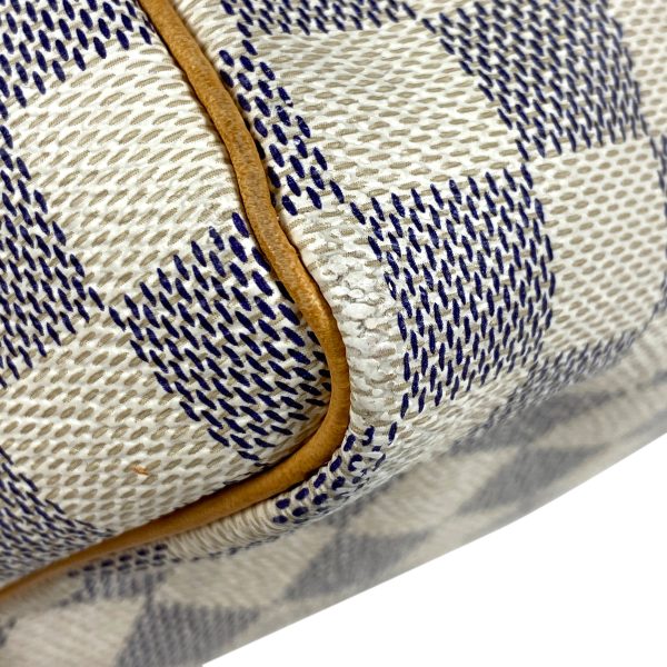 1000047711982 13 Louis Vuitton Speedy 25 Damier Azur White