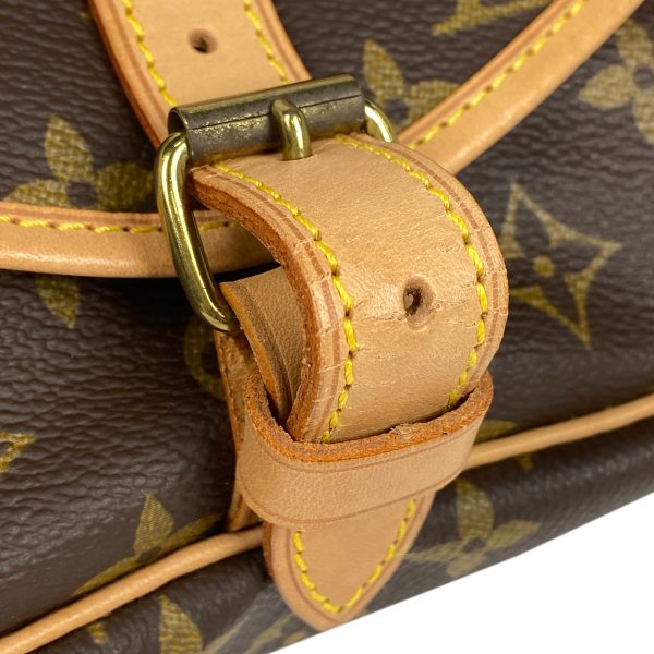 1000051082207 13 Louis Vuitton Saumur 30 Crossbody Bag Monogram Brown