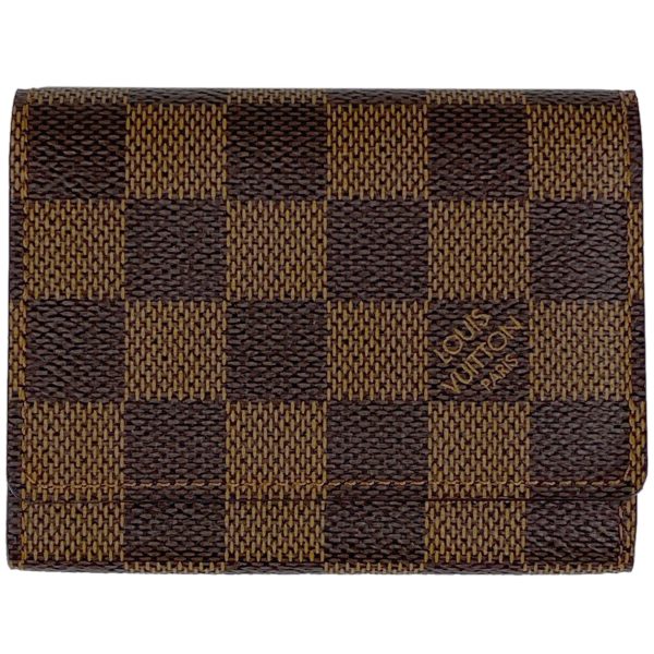 1000051208591 11 Louis Vuitton Anvelop Carte De Visit Card Holder Damier Brown