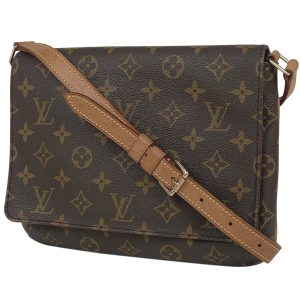 1000051440304 11 Louis Vuitton Musette Salsa Short Shoulder Bag Monogram Brown