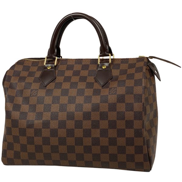 1000051624094 11 Louis Vuitton Speedy 30 Boston Handbag Damier Brown