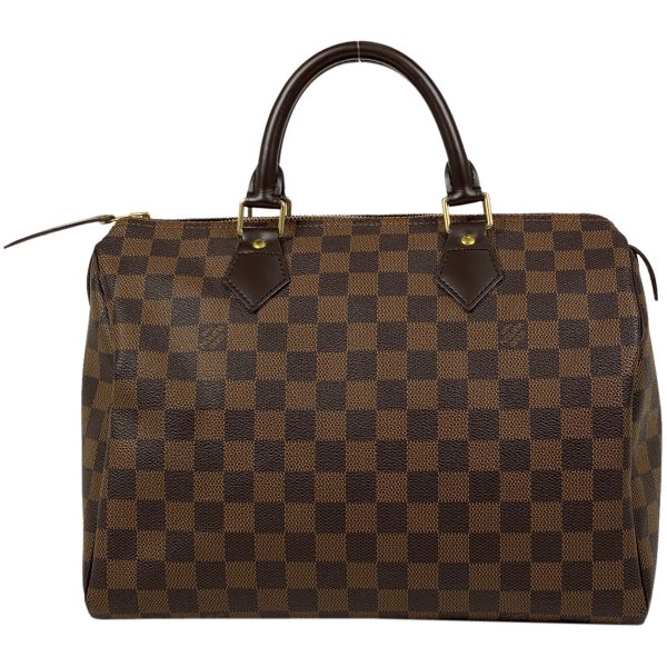 1000051624094 13 Louis Vuitton Speedy 30 Boston Handbag Damier Brown