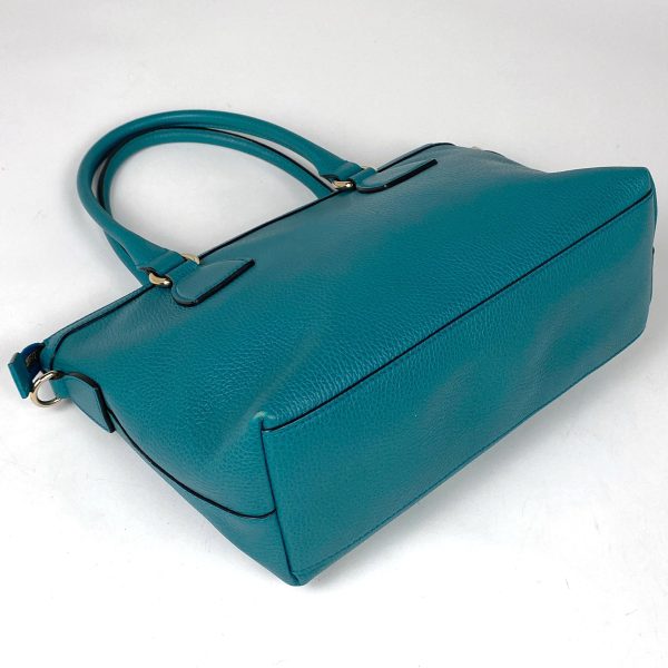 1000051656552 12 Gucci Interlocking G Handbag Leather Turquoise Blue