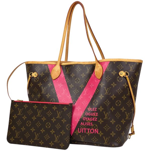 1000051748738 11 Louis Vuitton Neverfull MM Monogram Brown