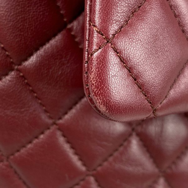 1000053081185 19 Chanel Coco Mark Chain Rucksack CC Matelasse Backpack Leather Bordeaux