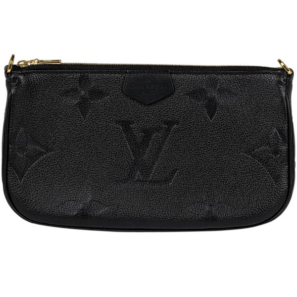 1000053081703 17 Louis Vuitton Multy Pochette Accessoire Monogram Empreinte Black