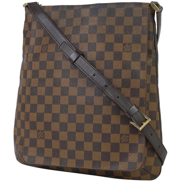 1000053602342 11 Louis Vuitton Musette Crossbody Shoulder Bag Damier Brown