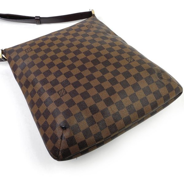 1000053602342 12 Louis Vuitton Musette Crossbody Shoulder Bag Damier Brown