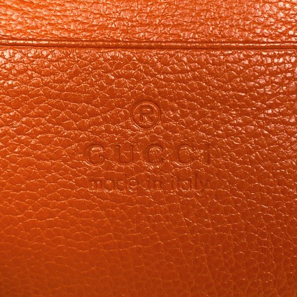 1000053602946 22 Gucci Aphrodite Small Shoulder Bag 2WAY Chain Crossbody Leather Orange