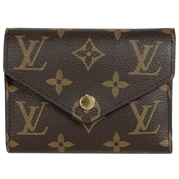 1000053616899 11 Louis Vuitton Portefeuille Victorine Bill Purse Coin Purse Bifold Wallet Monogram Brown