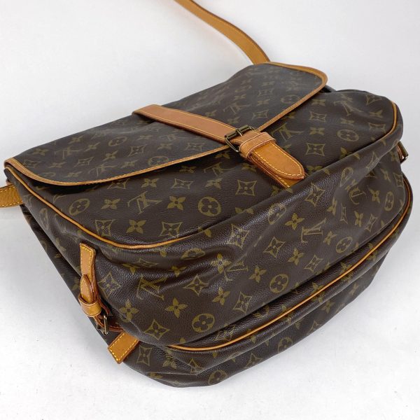 1000054713542 12 Louis Vuitton Saumur 35 Monogram Brown