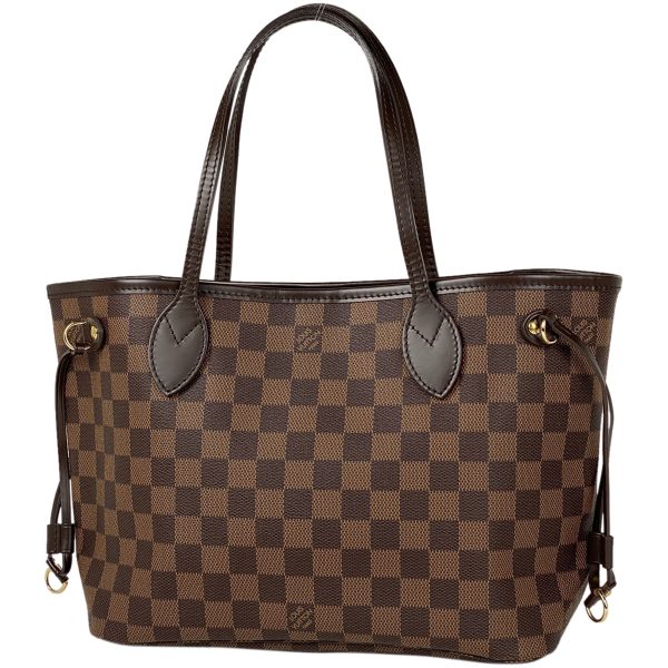 1000056236759 11 Louis Vuitton Neverfull PM Tote Bag Damier Brown