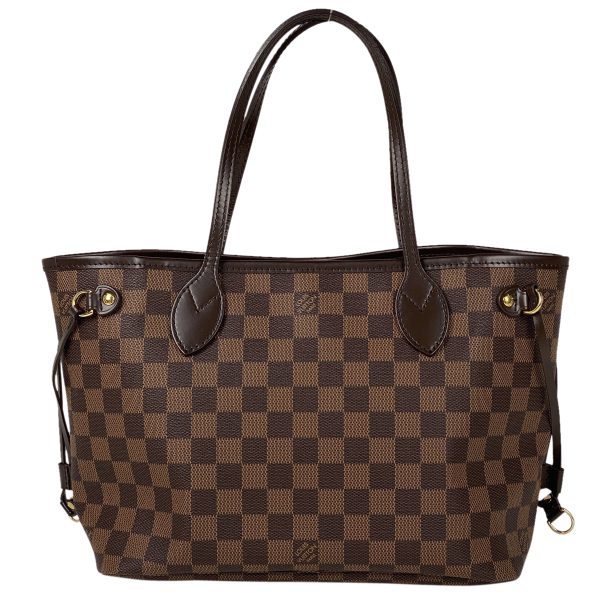 1000056236759 13 Louis Vuitton Neverfull PM Tote Bag Damier Brown