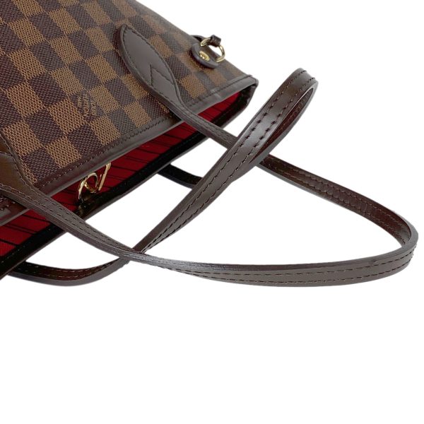 1000056236759 18 Louis Vuitton Neverfull PM Tote Bag Damier Brown