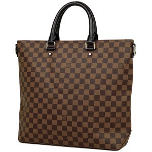 1000056623337 11 Louis Vuitton Monogram Deauville Handbag Brown