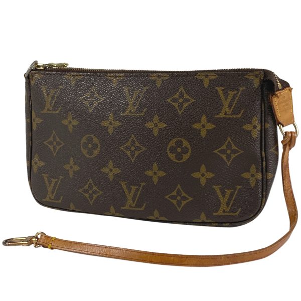 1000057977392 11 Louis Vuitton Pochette Accessories Makeup Pouch Monogram Brown