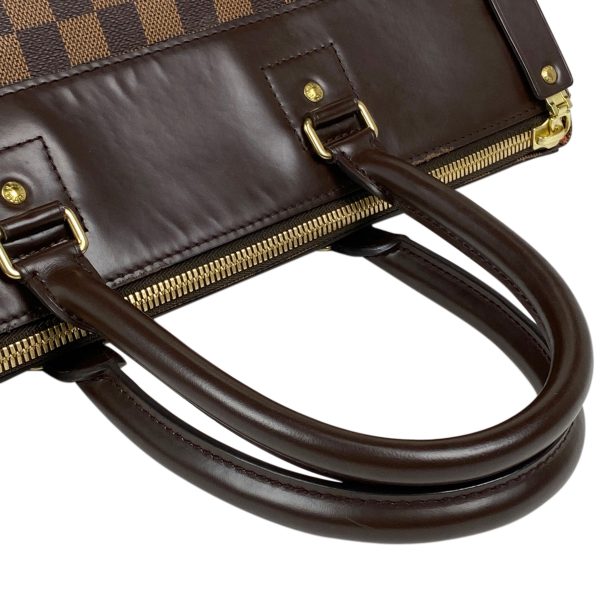 1000058317074 17 Louis Vuitton Greenwich PM Handbag Travel Boston Bag Damier Brown