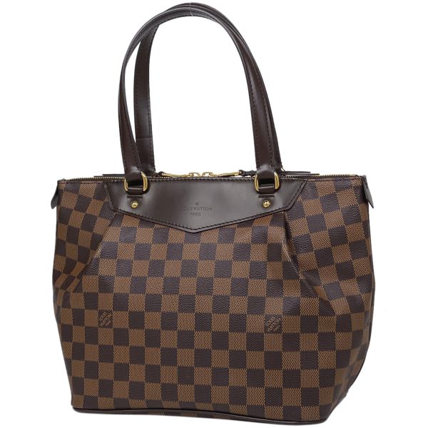 1000058382362 11 Louis Vuitton Westminster PM Handbag Shoulder Tote Damier Brown