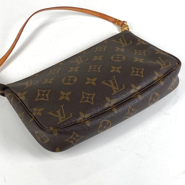 1000058675631 12 Louis Vuitton Pochette Accessoire Makeup Handbag Monogram Brown