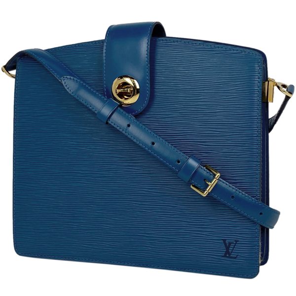 1000058855842 11 Louis Vuitton Capuchin Shoulder Bag Epi Toledo Blue