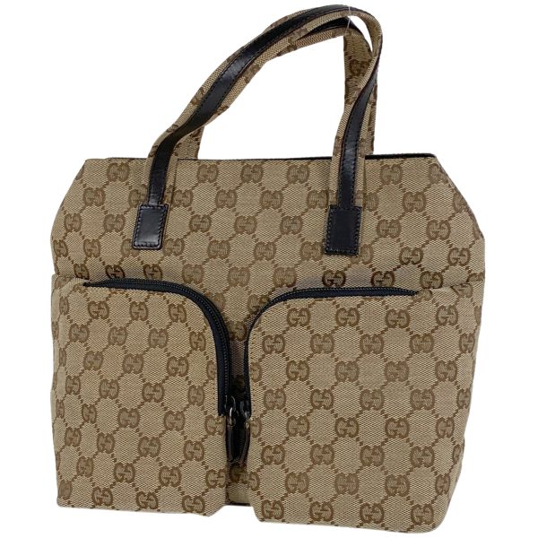 1000058857600 11 Gucci GG Pattern Tote Bag Canvas Beige