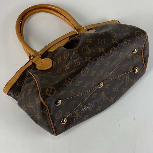 1000058936138 12 Louis Vuitton Tivoli PM Tote Bag Monogram Brown