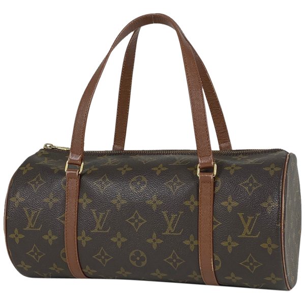 1000059072422 11 Louis Vuitton Papillon 30 Barrel Bag Monogram Brown