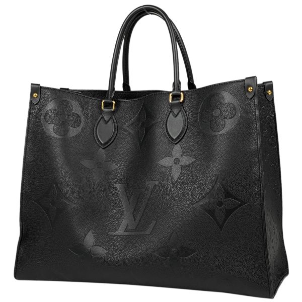 1000059083275 11 Louis Vuitton On the Go GM 2WAY Shoulder Tote Bag Monogram Empreinte Black