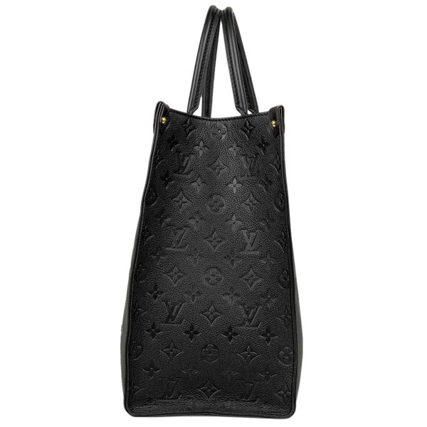 1000059083275 12 Louis Vuitton On the Go GM 2WAY Shoulder Tote Bag Monogram Empreinte Black