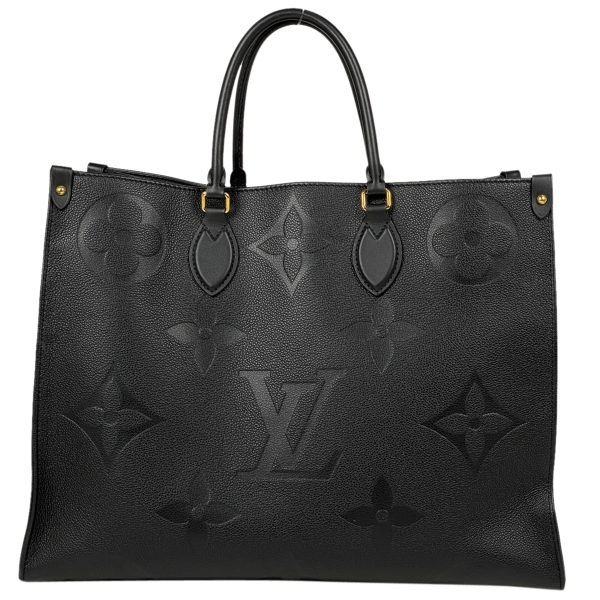 1000059083275 13 Louis Vuitton On the Go GM 2WAY Shoulder Tote Bag Monogram Empreinte Black