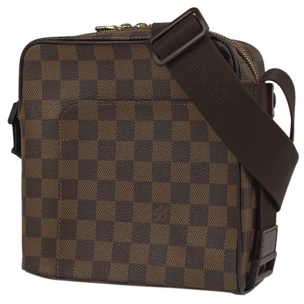 1000059088225 11 Louis Vuitton Olaf PM Shoulder Bag Damier Brown