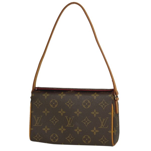 1000059193370 11 Louis Vuitton Recital Shoulder Handbag Monogram Brown